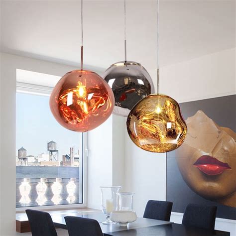 tom dixon melt pendants.